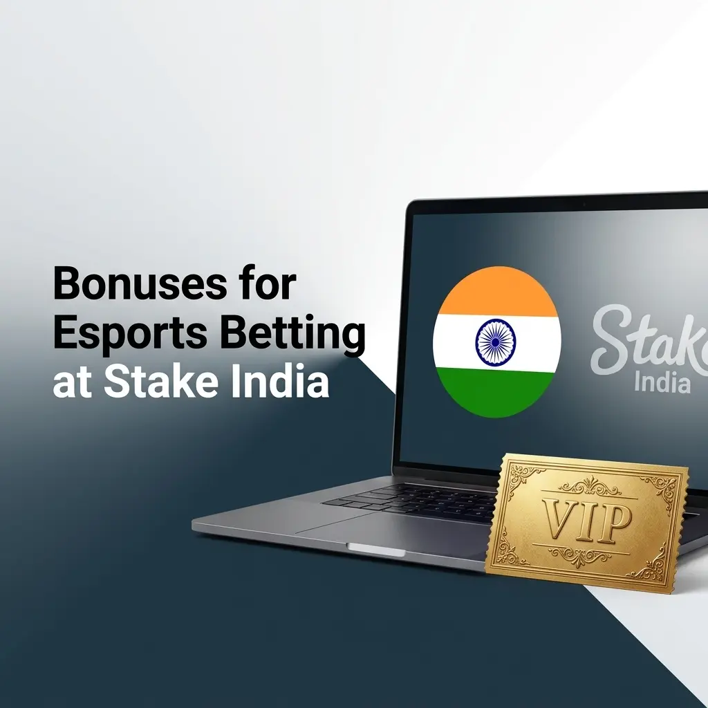 Stake India esports betting bonuses including USD 75K weekly raffle, USD 100K daily races and 3.5% rakeback