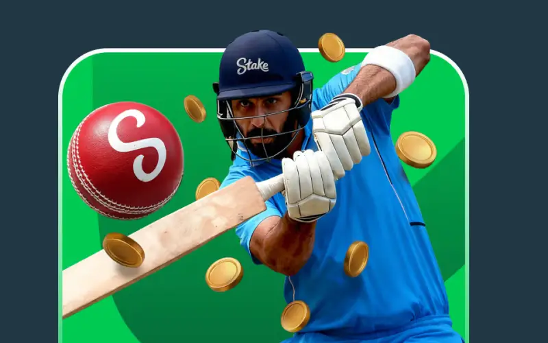 Enjoy Indian Cricket first ball payout exclusively at Stake India.