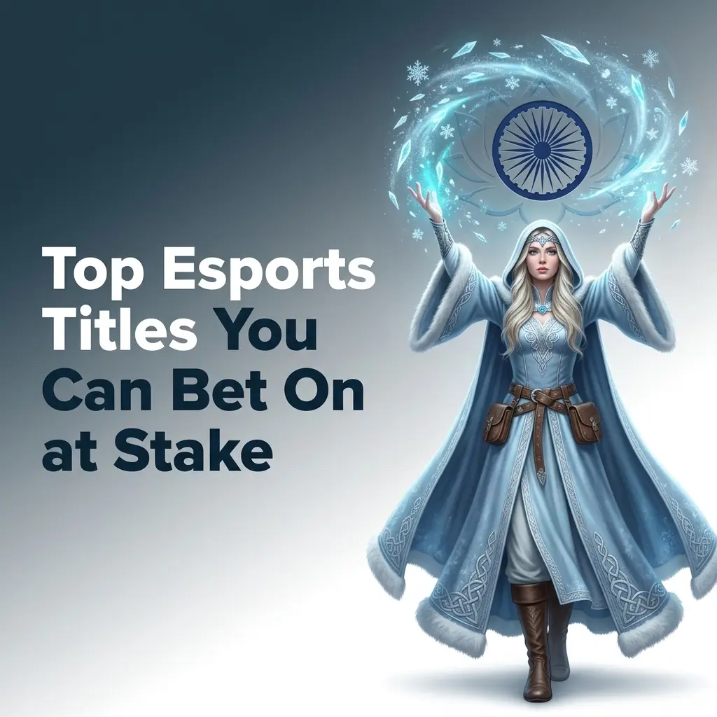 Popular esports titles to bet on at Stake including Dota 2 tournaments like The International and ESL One Series